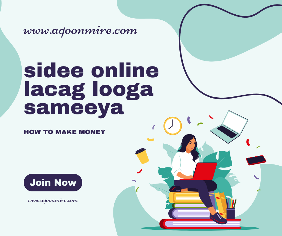 Sidee Online Lacag Looga Sameeya